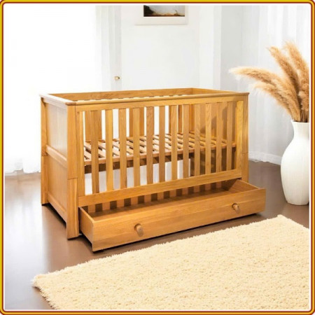 Oak Baby : Nôi + Giường Cũi - Đa Chức Năng 